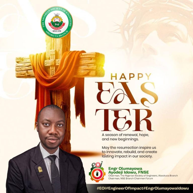 NSE Abeokuta Felicitates Christian Members on Easter, Urges Sacrifice