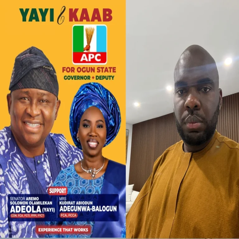 Demola Andu Felicitates Kudirat Adegunwa-Balogun on Emergence as Ogun APC Deputy Governorship Candidate