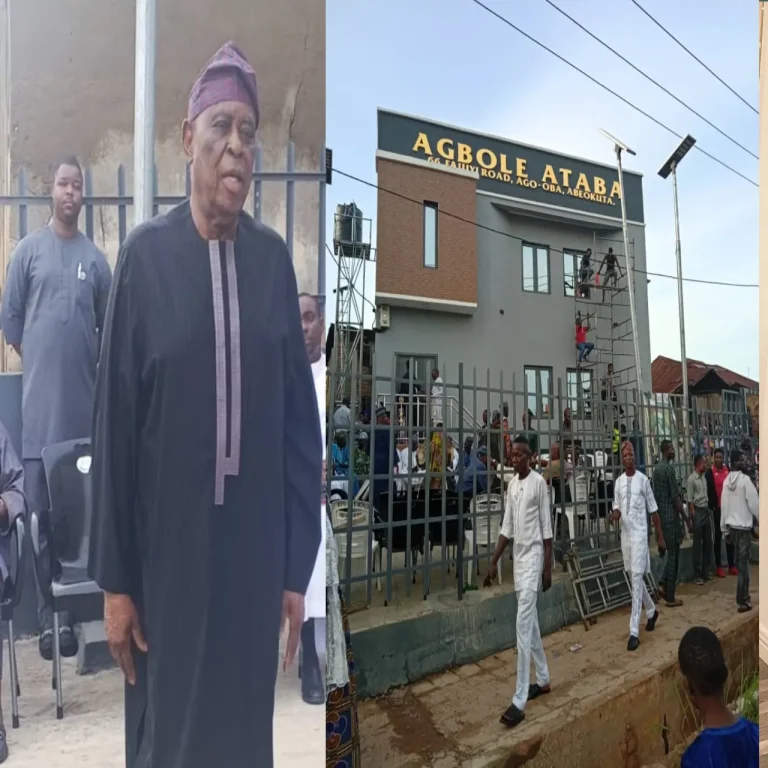 Former Governor, Osoba dedicates family house.
