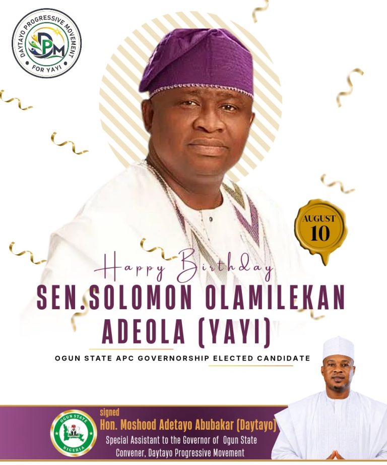 Daytayo Movement Celebrates Senator Yayi at 57, Commends His Visionary Leadership Syle