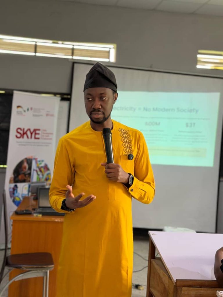 Founder, EOI Initiatives, Idowu Charges Technical School Students to Develop Practical Skills for Solving Societal Problems