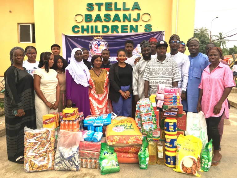 Prince Adesina Olalekan Foundation Celebrates Chief Femi Jaguar’s Birthday with Humanitarian Outreach to Motherless Babies Home