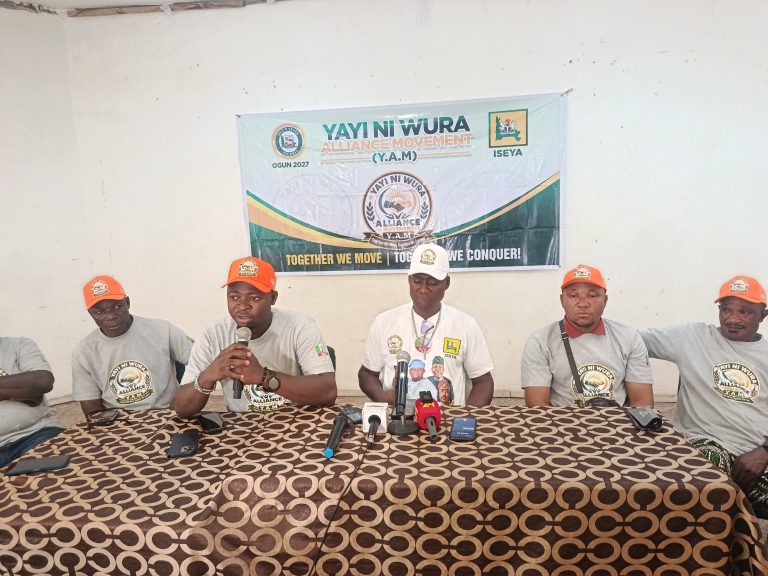 YAYI Ni Wura Alliance Movement Targets 100,000 Votes for Tinubu, YAYI in Ogun