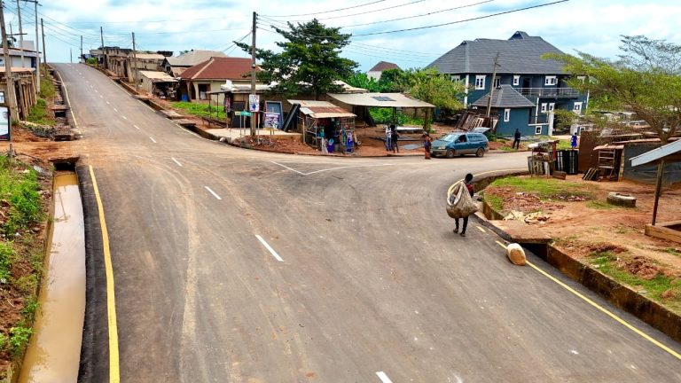Senator Adeola delivers 3km Magbon-INEC road, drainage in Abeokuta
