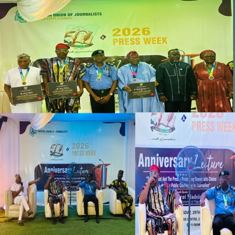 Ogun NUJ@50: Former AGF, Madein, Police Commissioner, Others Task Journalists on Credibility, Accountability to Safeguard Democracy